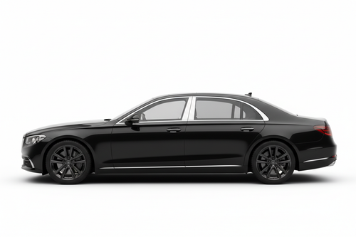 Black Executive Sedan