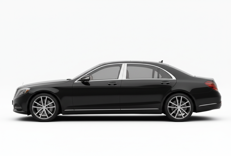 Black Mercedes S-Class