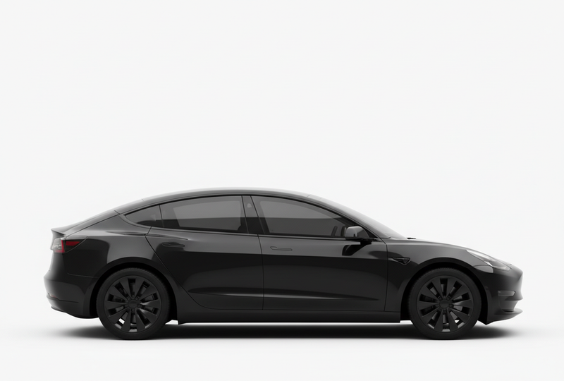 Black Tesla Model 3