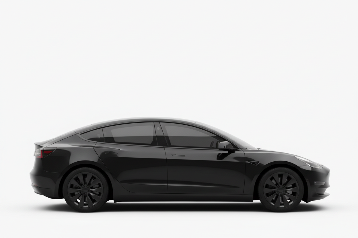 Black Tesla Model 3