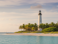 Cape Florida Lighthouse on Key Biscayne