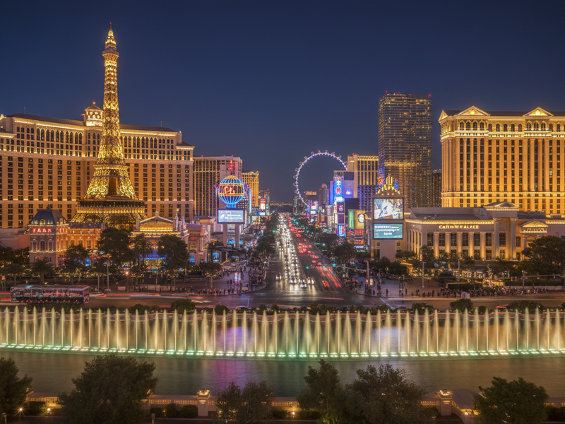Las Vegas Strip at night
