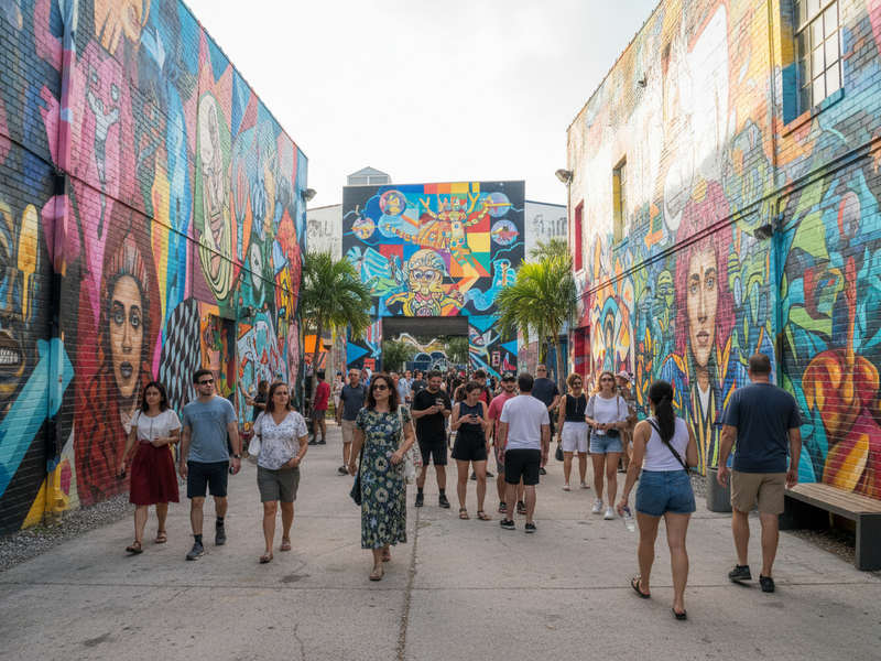 Wynwood Walls Miami street art murals