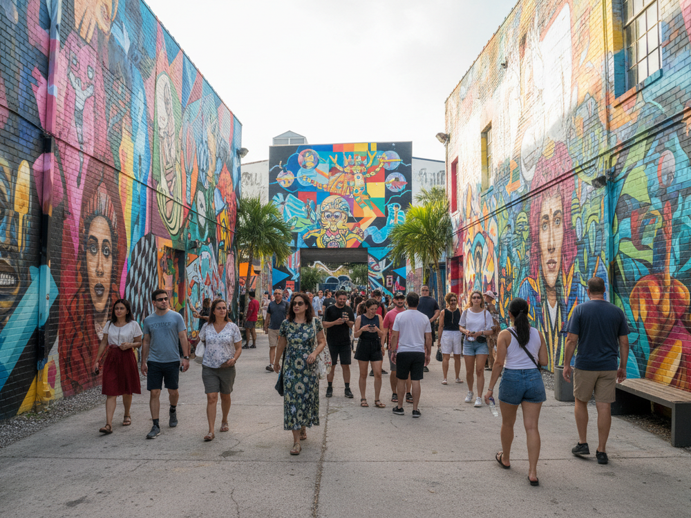 Wynwood Walls Miami street art murals